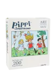 Barbo Toys - Pippi - Art Puzzle - 200Pcs - Pippi - Klassikalised m&otilde;istatused - ONE SIZE