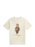 Ralph Lauren Kids - Polo Bear Cotton Jersey Tee - L&uuml;hikeste varrukatega - 132-137