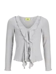 JJXX Kids - Jxuma Ls Rib Bow Top Jrs Grl - Pikkade varrukatega T-s&auml;rgid - 152
