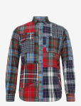 Polo Ralph Lauren - Classic Fit Patchwork Plaid Oxford Shirt - Ruudulised s&auml;rgid - XS