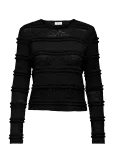 JDY - Jdysarah L/S Lace Top Jrs Noos - Pikkade varrukatega - M