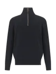 Paul & Shark - Men's Knitted Wool Zipped Sweater - Poolpika lukuga džemprid - XXL