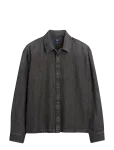 GAP - Denim Relaxed Straight-Hem Shirt From The Gap Collection - Teksas&auml;rgid - S