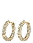 Bud To Rose - Iris Crystal Earring Clear/Gold - R&otilde;ngad - ONE SIZE