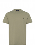 Fred Perry - Ringer T-Shirt - L&uuml;hikeste varrukatega - S