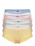 Pieces - Pclogo Lady 4 Pack Solid Noos Bc - Hipsterid ja bokserid - L