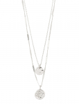 Pilgrim - Haven 2-In-1 Coin Necklace Silver-Plated - &Otilde;rnad kaelakeed - ONE SIZE