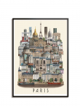 Martin Schwartz - Paris Standard Poster - Linnad ja kaardid - 50X70CM
