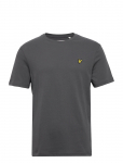 Lyle & Scott - Plain T-Shirt - L&uuml;hikeste varrukatega - XXL