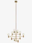 Marksl&ouml;jd Lighting - Paris Pendant 10L Dark Brass - Rippvalgustid - ONE SIZE