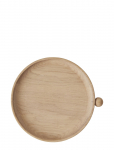 OYOY Living Design - Inka Wood Tray Round - Kandikud - &Oslash; 20 CM