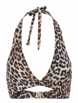 GANNI - Recycled Core Printed Halterneck Bikini Top - Bandeau bikiinitopid - 42