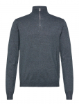 Lindbergh - Ecovero Half Zip L/S Knit - Poolpika lukuga džemprid - XL