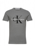 Calvin Klein Jeans - Core Monologo Slim Tee - L&uuml;hikeste varrukatega - S
