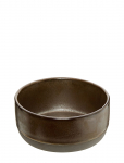 Aida - Raw Metallic Brown - Sk&aring;l 1 Stk D13,5 X H6 Cm - Hommikus&ouml;&ouml;gikausid - &Oslash; 13.5 CM