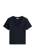 Tommy Hilfiger - Slim Cody V-Nk Ss - L&uuml;hikeste varrukatega - S