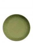 Aida - Confetti Olive Middags Tallerken M/Relief Porcel&aelig;n 1 Stk 27,5 Cm - Praetaldrikud - &Oslash; 28.5 CM x 28.5