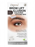 Depend Cosmetic - Pe Brow Illusion Wax D.brown Se/No/Dk - Eyebrow Pomade - ONE SIZE