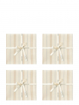 STUDIO FEDER - Livia Napkin 4-Pack - Riidest salvr&auml;tikud - 40X40CM