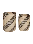 OYOY Living Design - Twist Storage Basket - Set Of 2 - Hoiukorvid - ONE SIZE x 40