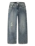 Name It - Nkfrose Wide Hw Jeans Destr 1411-Be Noos - Laiad teksad - 146