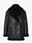 Lexington Clothing - Daniella Faux Shearling Coat - Nahk - M