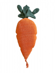 Lorena Canals - Knitted Cushion Cathy The Carrot - Padjad - 25X 40CM