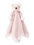 Teddykompaniet - Diinglisar, Blankie, Teddybear, Dusty Pink - Kaisutekid - 35X35CM