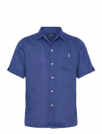 Polo Ralph Lauren - Classic Fit Linen Camp Shirt - L&uuml;hikeste varrukatega s&auml;rgid - XXL