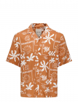 ONLY & SONS - Onsdash Life Reg Dig Aop Ss Resort Shirt - L&uuml;hikeste varrukatega s&auml;rgid - S