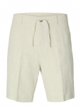 Selected - Slmregular-Leroy Linen Bld Shorts Noos - Vabaaja - XXL
