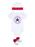 Converse - C1-Bodysuit+Hat+Bootie - L&uuml;hikeste varrukatega - 50/68