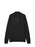 Mads N&oslash;rgaard - Urban Chase Half Zip Knit - Poolpika lukuga džemprid - S