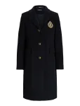 Lauren Ralph Lauren - Cashmere Blend-Crested Wool 39" - Villased mantlid - 38