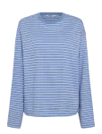 Monki - Long-Sleeved Cotton T-Shirt - Pikkade varrukatega - XS