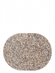 Liga - Beach Clean Oval D&aelig;kkeserviet, S&aelig;t Med 4, 40X30 Cm - Lauamatid - 40X30CM