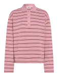 Monki - Long-Sleeved Cotton Polo Top - Polod - XXS