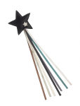 Mimi & Lula - Magic Wand - Gertrude Witch - Black - Kost&uuml;&uuml;mide aksessuaarid - ONE SIZE