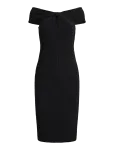 Lauren Ralph Lauren - Twist-Front Crepe Cocktail Dress - P&otilde;lveni ja midi - 46
