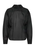 Filippa K - Fold Collar Blouse - Pikkade varrukatega - 36