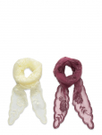 Coster Copenhagen - Lace Scarves - 2 Pack - Kerged sallid - ONE SIZE