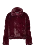 Bardot - Sylvie Zip Faux Fur Jacket - Polsterdatud jakid - 36