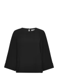 Rue De Tokyo - Simako Recycled Heavy Crepe - Pikkade varrukatega - M