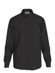 Calvin Klein Jeans - Ls Sld Cas Linen Clssic Shirt - Vabaaja s&auml;rgid - XXL