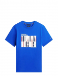 Tommy Hilfiger - Split Colour Graphic Tee - L&uuml;hikeste varrukatega - S