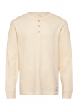Gant - Washed Waffle Henley - Pikkade varrukatega - XXXL