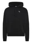 PUMA - Ess Cat Logo Oversized Boxy Fl Hoodie - Spordi kapuutsiga pusad - XXL