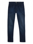 7 For All Mankind - Slimmy Tapered Deep Blue - Kitsenevad - 32 x 32