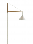 MOEBE - Suspended Wall Lamp, Oak, White (Fsc 100 %) - Seinalambid - 70X 19X 65
