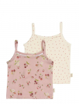 Petit Piao - Ppstar Girls Undershirt 2-Pack - Varrukateta - 122
